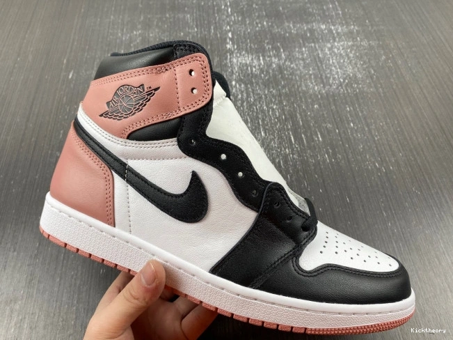 Kicktheory Retro 861428-101 Rust Jordan 1 Pink Nrg High Air Og 0712